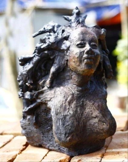 Freedom, bronze sculpture, 2026